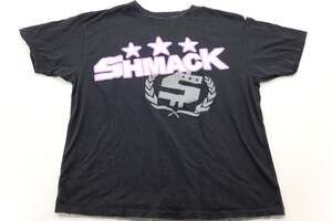Shmack Clothing Black Graphic T-Shirt with Dollar Sign and Star Detail